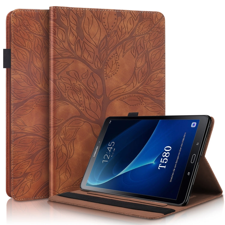 Life Tree Series Horizontal Flip Leather Case with Holder & Card Slots & Pen Slot, For Samsung Galaxy Tab A 10.1 (2016) T580/T585, For Samsung Galaxy Tab A 10.5 T590, For Samsung Galaxy Tab S5e 10.5 T720, For Samsung Galaxy Tab A 8.4 SM-T307