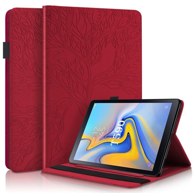 Life Tree Series Horizontal Flip Leather Case with Holder & Card Slots & Pen Slot, For Samsung Galaxy Tab A 10.1 (2016) T580/T585, For Samsung Galaxy Tab A 10.5 T590, For Samsung Galaxy Tab S5e 10.5 T720, For Samsung Galaxy Tab A 8.4 SM-T307