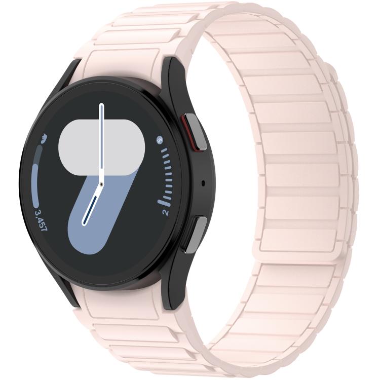 Three Beads Magnetic Silicone Watch Band, For Galaxy Watch 7 / 6 / 5 / 4