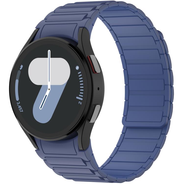 Three Beads Magnetic Silicone Watch Band, For Galaxy Watch 7 / 6 / 5 / 4