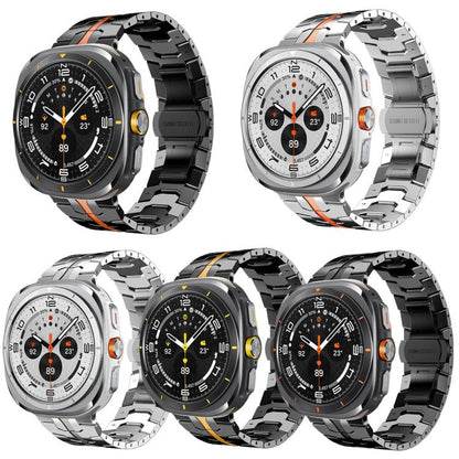 5 Pack xDfind Butterfly Buckle Stainless Steel Watch Band, For Galaxy Watch Ultra / Ultra 2025, For Galaxy Watch8 / 8 Classic