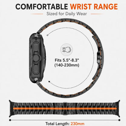 5 Pack xDfind Butterfly Buckle Stainless Steel Watch Band, For Galaxy Watch Ultra / Ultra 2025, For Galaxy Watch8 / 8 Classic