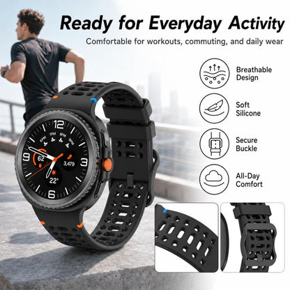 5 Pack xDfind Ladder Buckle Silicone Watch Band, For Galaxy Watch8 / 8 Classic