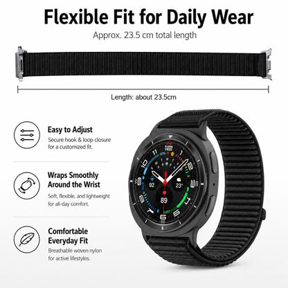 5 Pack xDfind Woven Nylon Hook And Loop Fastener Watch Band, For Galaxy Watch8 / 8 Classic