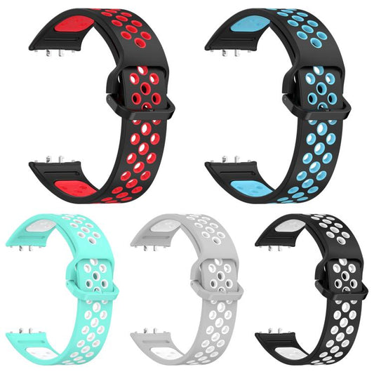 5 Pack xDfind Two Color Silicone Breathable Watch Band, For Galaxy Fit3