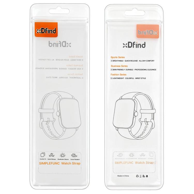 5 Pack xDfind Two Color Silicone Breathable Watch Band, For Galaxy Fit3