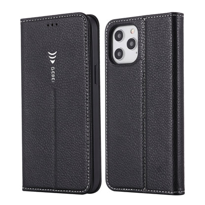GEBEI PU+TPU Horizontal Flip Protective Case with Holder & Card Slots, For iPhone 12 mini, For iPhone 12 / 12 Pro, For iPhone 12 Pro Max