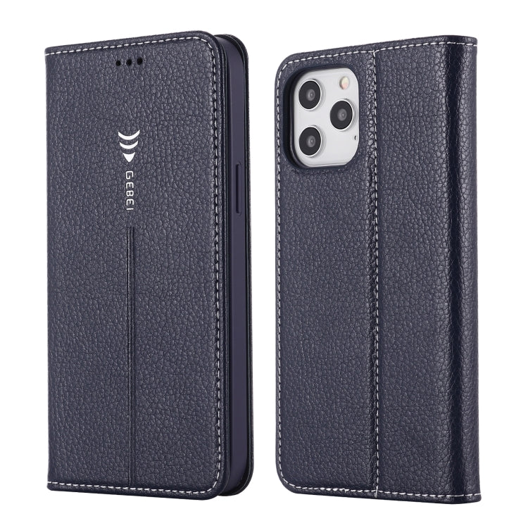GEBEI PU+TPU Horizontal Flip Protective Case with Holder & Card Slots, For iPhone 12 mini, For iPhone 12 / 12 Pro, For iPhone 12 Pro Max