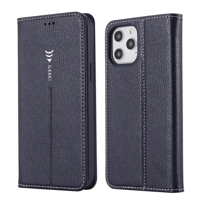 GEBEI PU+TPU Horizontal Flip Protective Case with Holder & Card Slots, For iPhone 12 mini, For iPhone 12 / 12 Pro, For iPhone 12 Pro Max