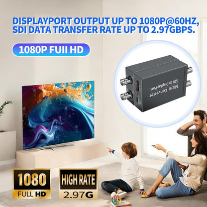 NK-L008 SDI to DP Loop Audio Video Converter, NK-L008 SDI to DP