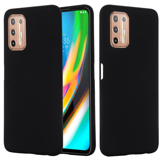 Pure Color Liquid Silicone Shockproof Full Coverage Case, For Motorola Moto G9 Plus, For Xiaomi Poco X3 NFC