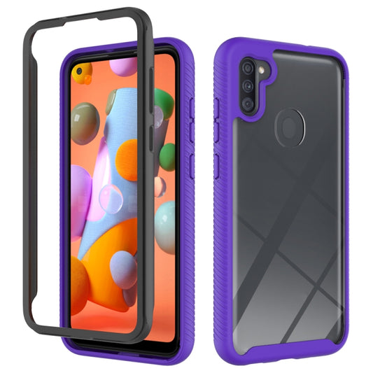 Starry Sky Solid Color Series Shockproof PC + TPU Protective Case, For Samsung Galaxy A11 / M11 (US Version), For Samsung Galaxy A11 / M11 (EU Version)