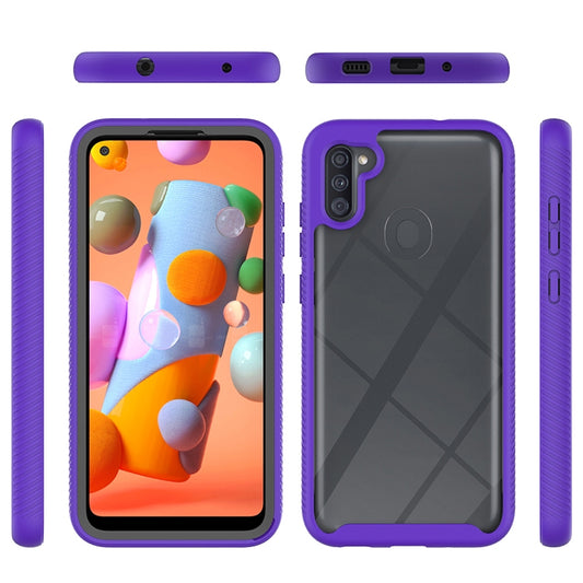 Starry Sky Solid Color Series Shockproof PC + TPU Protective Case, For Samsung Galaxy A11 / M11 (US Version), For Samsung Galaxy A11 / M11 (EU Version)