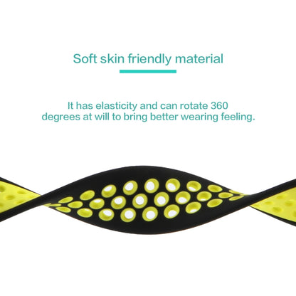 Elastic Silicone Watchband For Apple Watch Series 6 & SE & 5 & 4 40mm / 3 & 2 & 1 38mm, 135mm (White Black), 135mm (Black), 135mm (Black Yellow), 135mm (Black Grey), 135mm (Red Black), 150mm (White Black), 150mm (Black), 150mm (Black Yellow)           ...