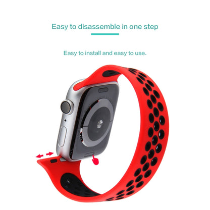 Elastic Silicone Watchband For Apple Watch Series 6 & SE & 5 & 4 44mm / 3 & 2 & 1 42mm, 150mm (White Black), 150mm (Black), 150mm (Black Yellow), 150mm (Black Grey), 150mm (Red Black), 160mm (White Black), 160mm (Black), 160mm (Black Yellow)           ...