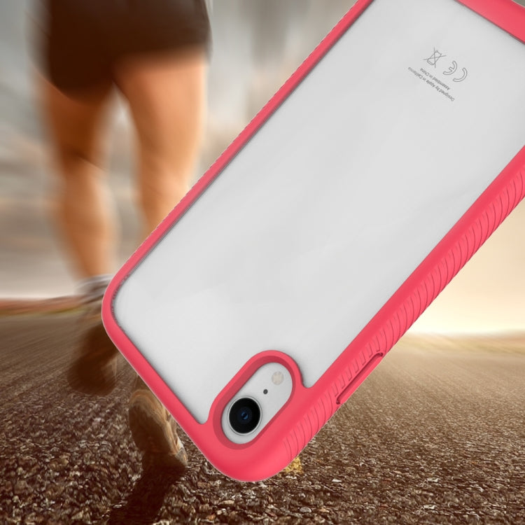 Starry Sky Solid Color Series Shockproof PC + TPU Protective Case For iPhone XR