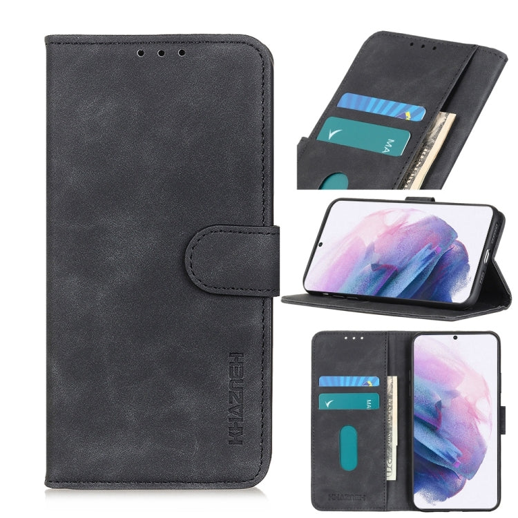 KHAZNEH Retro Texture PU + TPU Horizontal Flip Leather Case with Holder & Card Slots & Wallet, For LG K42, For Huawei Nova 8 SE, For Huawei P Smart 2021, For Samsung Galaxy S21 5G, For Samsung Galaxy S21 Plus 5G, For Samsung Galaxy S30 Ultra           ...