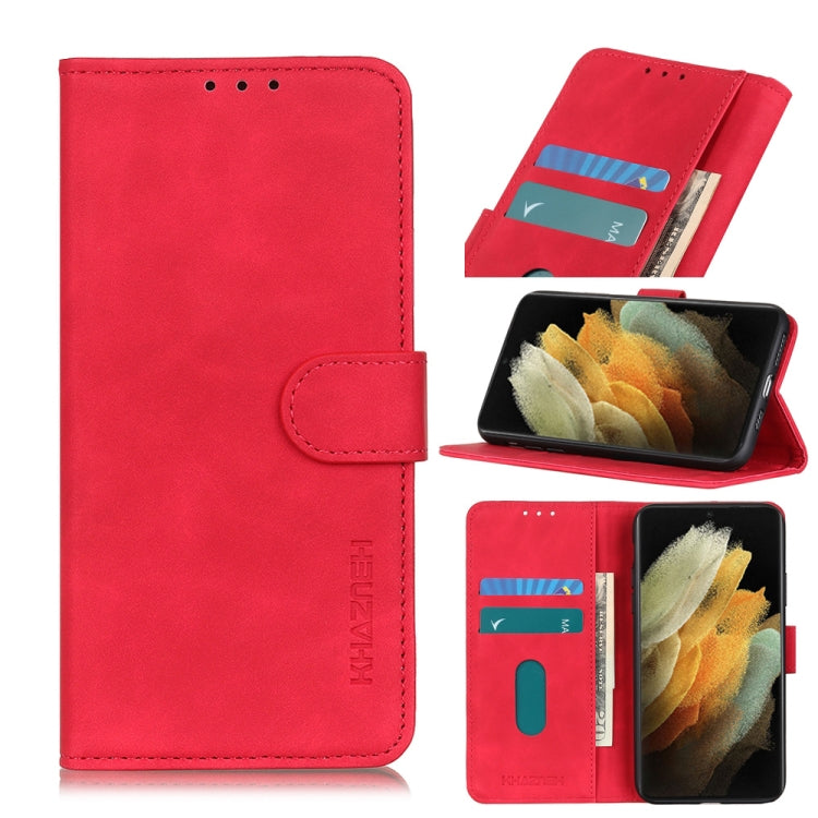 KHAZNEH Retro Texture PU + TPU Horizontal Flip Leather Case with Holder & Card Slots & Wallet, For LG K42, For Huawei Nova 8 SE, For Huawei P Smart 2021, For Samsung Galaxy S21 5G, For Samsung Galaxy S21 Plus 5G, For Samsung Galaxy S30 Ultra           ...
