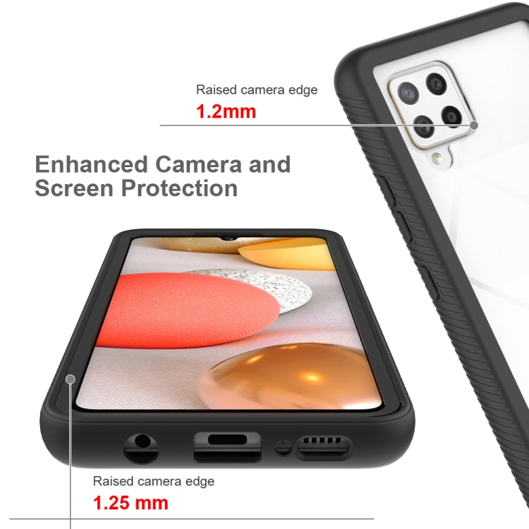 Starry Sky Solid Color Series Shockproof PC + TPU Protective Case, For Samsung Galaxy A42 5G