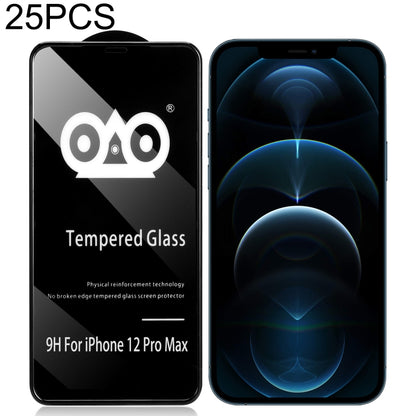25 PCS Shockproof Anti-breaking Edge Airbag Tempered Glass Film, For iPhone X / XS (25 PCS), For iPhone XR (25 PCS), For iPhone XS Max (25 PCS), For iPhone 12 mini (25 PCS), For iPhone 12 / 12 Pro (25 PCS), For iPhone 12 Pro Max (25 PCS)               ...