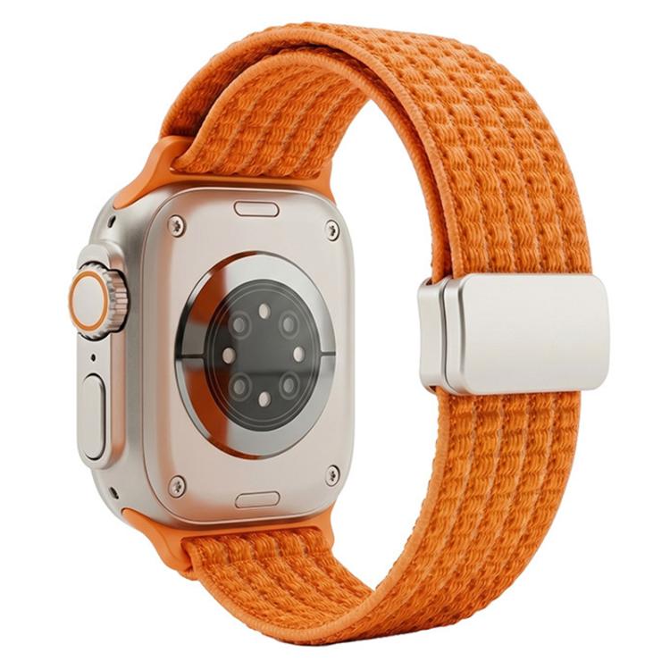 xDfind Magnetic Buckle Nylon Woven Watch Band, For Apple Watch 42 / 44 / 45 / 46 / 49mm, For Apple Watch 38 / 40 / 41 / S11 42mm
