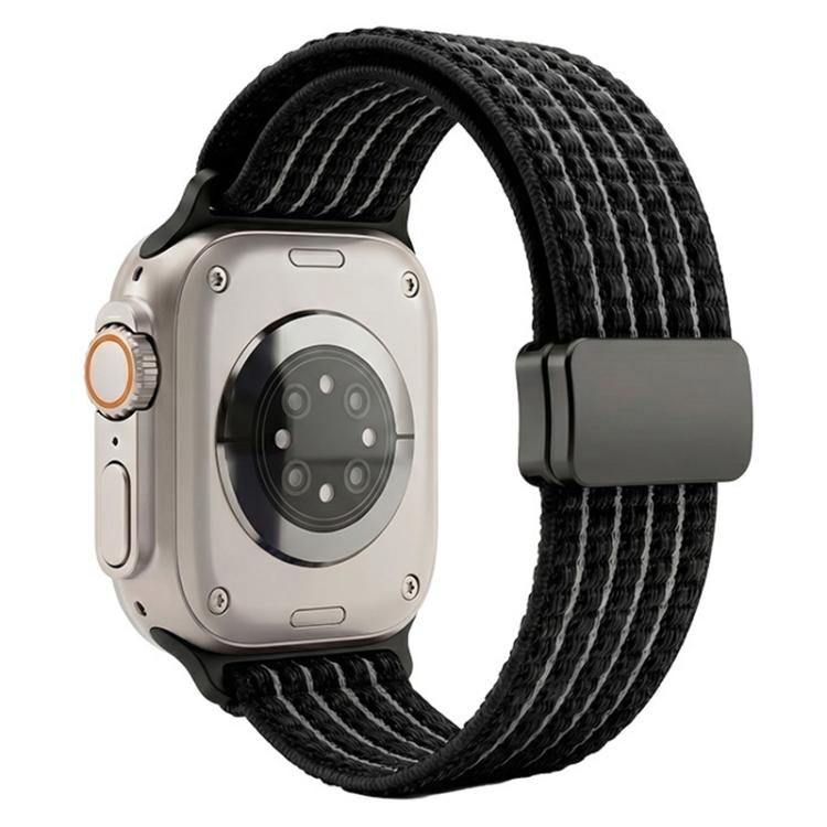 xDfind Magnetic Buckle Nylon Woven Watch Band, For Apple Watch 42 / 44 / 45 / 46 / 49mm, For Apple Watch 38 / 40 / 41 / S11 42mm