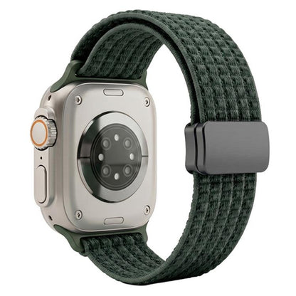 xDfind Magnetic Buckle Nylon Woven Watch Band, For Apple Watch 42 / 44 / 45 / 46 / 49mm, For Apple Watch 38 / 40 / 41 / S11 42mm