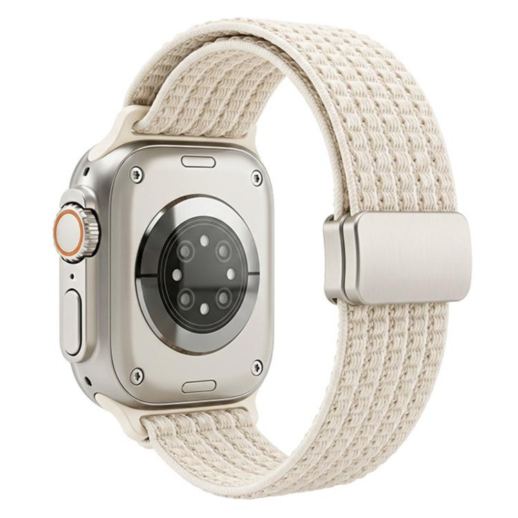 xDfind Magnetic Buckle Nylon Woven Watch Band, For Apple Watch 42 / 44 / 45 / 46 / 49mm, For Apple Watch 38 / 40 / 41 / S11 42mm