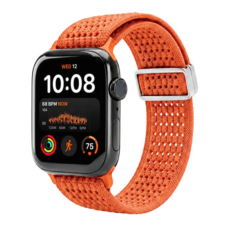xDfind Magnetic Buckle Hollow-Out Nylon Woven Watch Band, For Apple Watch 42 / 44 / 45 / 46 / 49mm, For Apple Watch 38 / 40 / 41 / S11 42mm