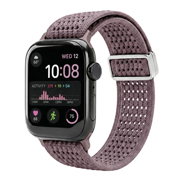 xDfind Magnetic Buckle Hollow-Out Nylon Woven Watch Band, For Apple Watch 42 / 44 / 45 / 46 / 49mm, For Apple Watch 38 / 40 / 41 / S11 42mm