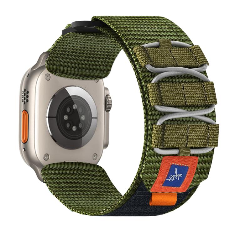 xDfind Sport Nylon Hook And Loop Fastener Watch Band, For Apple Watch 42 / 44 / 45 / 46 / 49mm, For Apple Watch 38 / 40 / 41 / S11 42mm