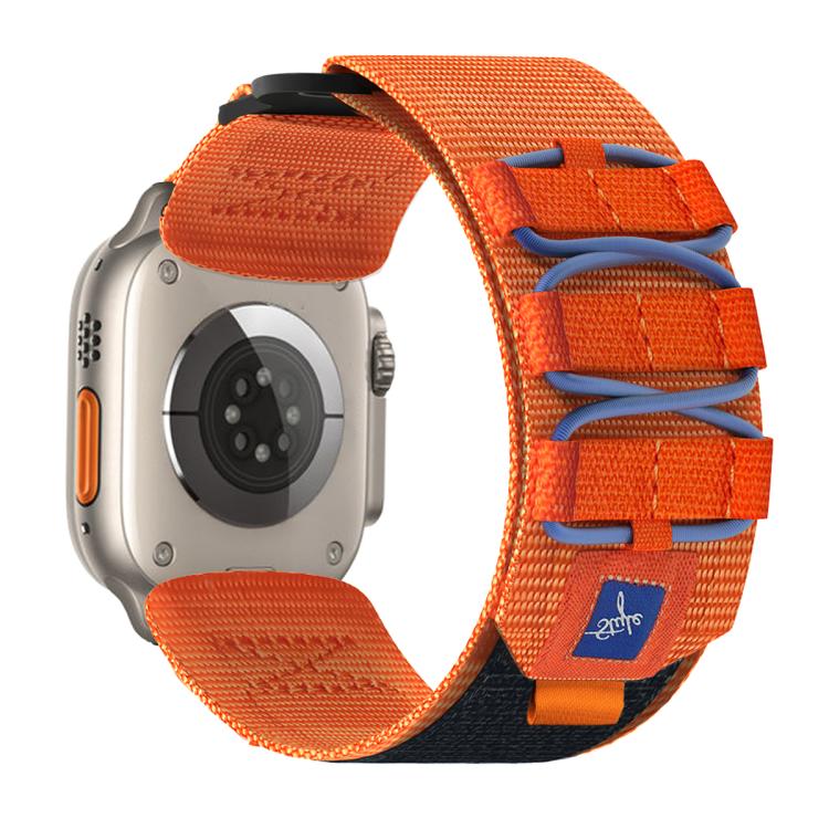 xDfind Sport Nylon Hook And Loop Fastener Watch Band, For Apple Watch 42 / 44 / 45 / 46 / 49mm, For Apple Watch 38 / 40 / 41 / S11 42mm
