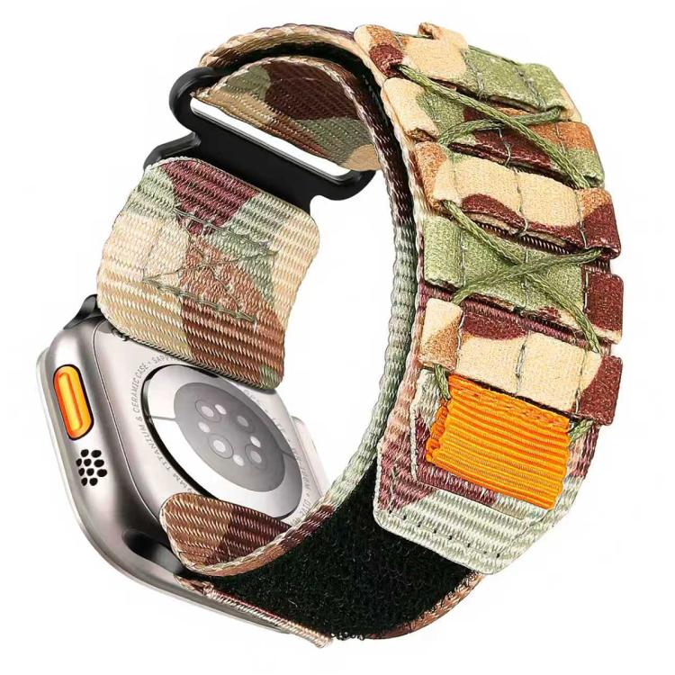 xDfind Sport Nylon Hook And Loop Fastener Watch Band, For Apple Watch 42 / 44 / 45 / 46 / 49mm, For Apple Watch 38 / 40 / 41 / S11 42mm