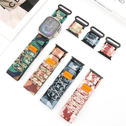xDfind Sport Nylon Hook And Loop Fastener Watch Band, For Apple Watch 42 / 44 / 45 / 46 / 49mm, For Apple Watch 38 / 40 / 41 / S11 42mm