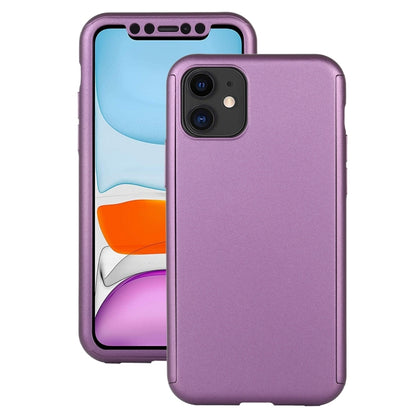 Shockproof PC Full Coverage Protective Case with Tempered Glass Film, For iPhone 12 mini, For iPhone 12 / 12 Pro, For iPhone 12 Pro Max
