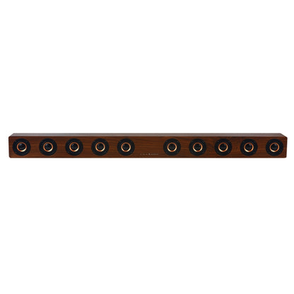 D90 Subwoofer Wooden Bluetooth 4.2 Speaker with Remote Control, Support TF Card & 3.5mm AUX Coaxial & Optical Fiber & U Disk, D90+ Subwoofer