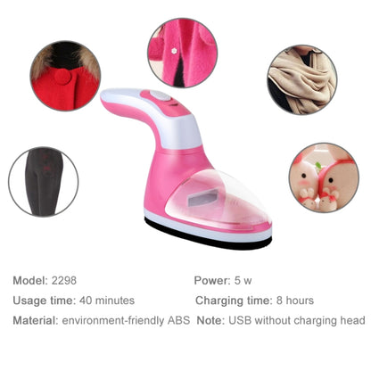 USB Charged And Battery Power Supplied Handle Rotatable Clothes Link Remover Machine