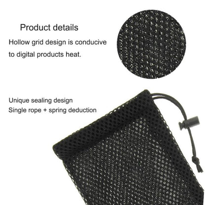 HAWEEL Pouch Bag for Smart Phones, Power Bank and other Accessories, Size up to 5.5 inch, 5.5 inch Black