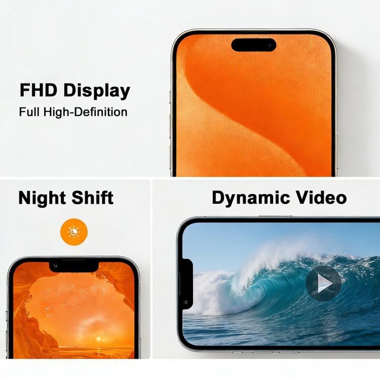 HXL Soft OLED Screen For iPhone 15 Pro, For iPhone 15 Pro