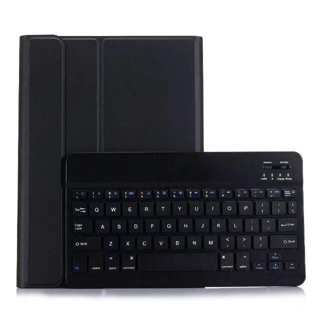 Detachable Bluetooth Keyboard + Horizontal Flip Leather Tablet Case with Holder for iPad Pro 9.7 inch, iPad Air, iPad Air 2, iPad 9.7 inch (2017), iPad 9.7 inch (2018), A07 Black, A07 Gold, A07 Blue, A07 Rose Gold