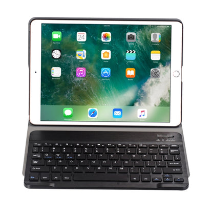 A102 For iPad 10.2 inch Ultra-thin Detachable Bluetooth Keyboard Leather Tablet Case with Stand Function, Black, Dark Blue, Gold, Rose Gold
