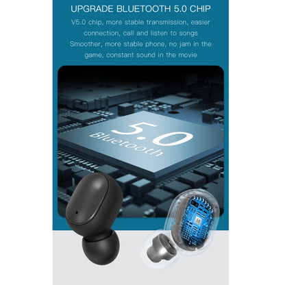 H6 TWS Bluetooth 5.0 Wireless Bluetooth Earphone with Digital Display & Charging Box, Support for Siri & HD Calls
