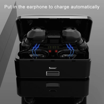 G10 TWS Bluetooth 5.0 Wireless Bluetooth Earphone with Charging Box, Support Digital Display & HD Call & Power Bank, G10