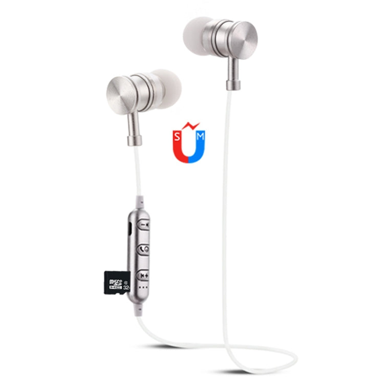 F3 Bluetooth 4.2 Hanging Neck Design Bluetooth Headset, Support Music Play & Switching & Volume Control & Answer