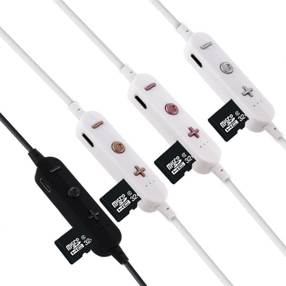 F15 Bluetooth 4.2 Hanging Neck Design Bluetooth Headset, Support Music Play & Switching & Volume Control & Answer