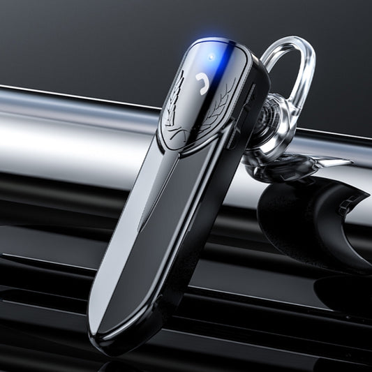 M81 CVC Noise Reduction Unilateral Business Ear-mounted Bluetooth Earphone, Support Siri & One for Two