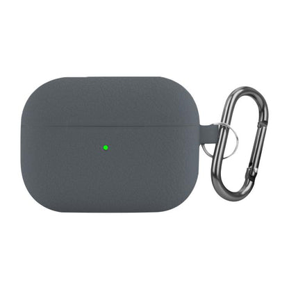 For AirPods Pro Litchi Texture Silicone Wireless Earphone Protective Case