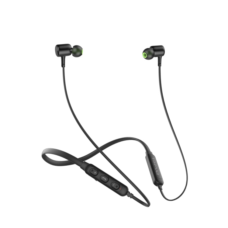 awei G30BL Neck-mounted Wireless Bluetooth Sports Stereo Earphone