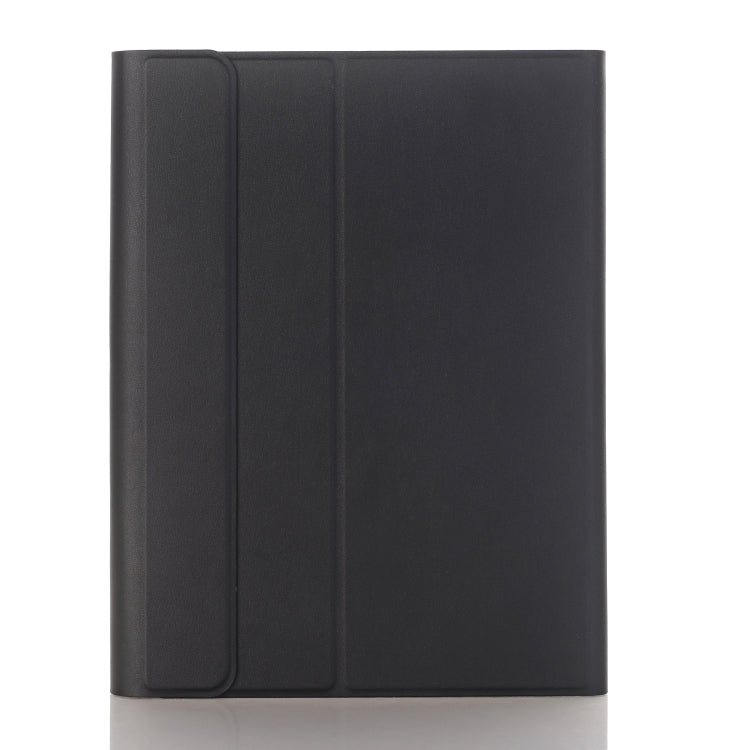 A09B Bluetooth 3.0 Ultra-thin ABS Detachable Bluetooth Keyboard Leather Tablet Case for iPad Air / Pro 10.5 inch (2019), with Pen Slot & Holder