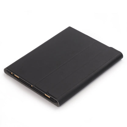 A09B Bluetooth 3.0 Ultra-thin ABS Detachable Bluetooth Keyboard Leather Tablet Case for iPad Air / Pro 10.5 inch (2019), with Pen Slot & Holder